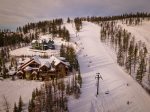 Overlooking Whitefish Mountain Resort, Northern Lights Lodge provides beautiful vistas year round.